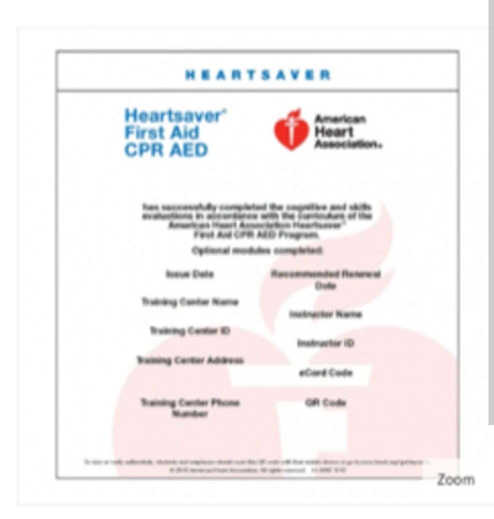 HEARTSAVERS FIRST AID CPR AED